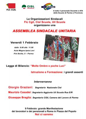 la scuola si mobilita a parma con una grande assemblea archivio news cisl parma piacenza parma piacenza