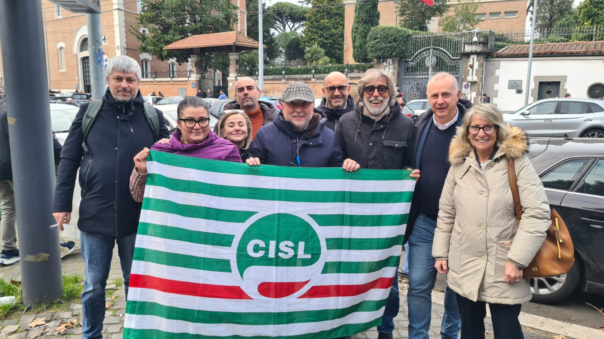 Iran Manifestazione Cisl