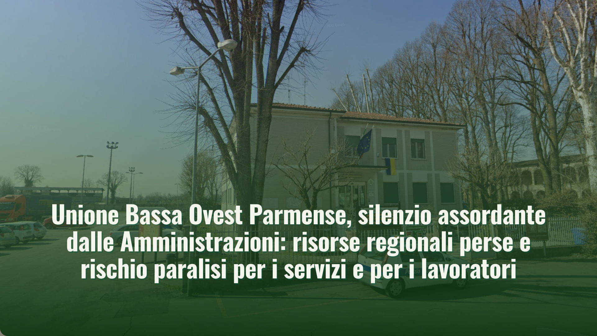 Unione Bassa Ovest Parmense: risorse regionali perse e rischio paralisi per servizi e lavoratori